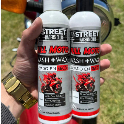 Combo 2 Lavados En Seco Para Motos Total 500ml