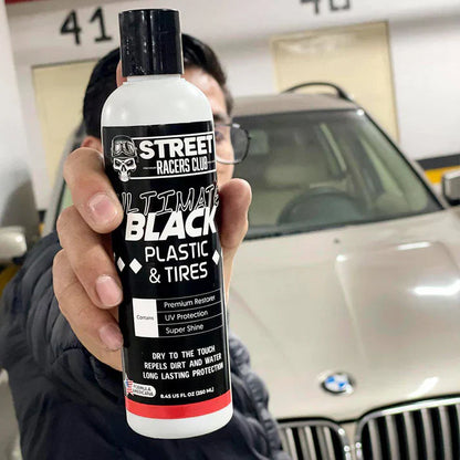 2X1 Ultimate Black, Restaurador de Partes Negras Total 500ml
